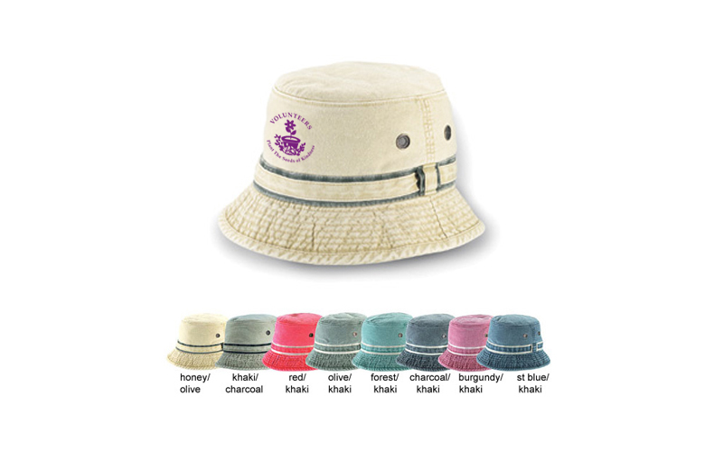 Pigment Dyed Chino Cotton Twill Buchet Hat